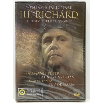 III. Richard - Fehér György filmje - új, fóliás DVD
