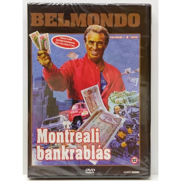 Montreali bankrablás - Jean-Paul Belmondo - új, fóliás DVD