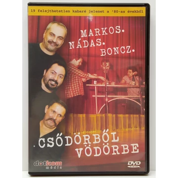 Markos-Nádas-Boncz: Csődörből Vödörbe - karcmentes DVD