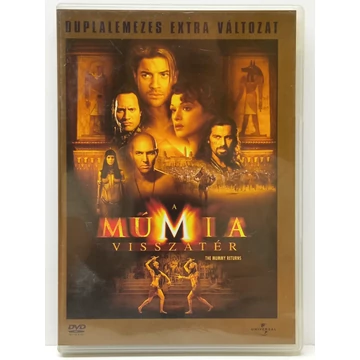 A múmia visszatér - Rachel Weisz, Brendan Fraser - 2 DVD
