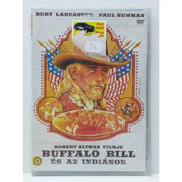 Buffalo Bill és az indiánok - Paul Newman, Burt Lancaster - új, fóliás DVD
