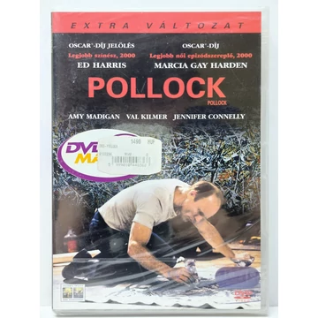 Pollock - Ed Harris, Marcia Gay Harden, Val Kilmer, Jennifer Connelly - új, fóliás DVD