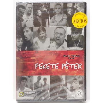 Fekete Péter - Milos Forman filmje - új, fóliás DVD