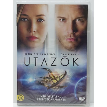 Utazók - Jennifer Lawrence, Chris Pratt - új, fóliás DVD