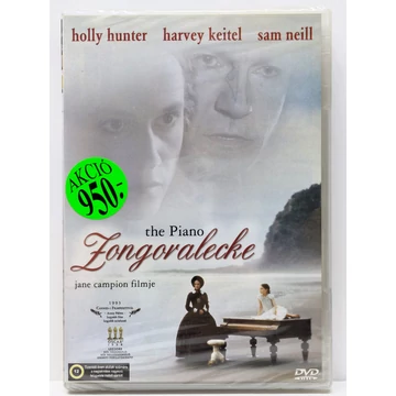 Zongoralecke - Holly Hunter, Harvey Keitel - új, fóliás DVD