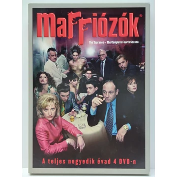 Maffiózók 4. - A teljes negyedik évad - papírfeknis, 4 DVD