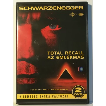 Total Recall - Az emlékmás - Arnold Schwarzenegger - papírfeknis, Legendák Klubja kiadás - 2 db karcmentes DVD