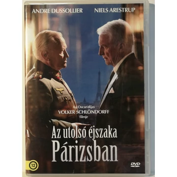 Az utolsó éjszaka Párizsban - DVD