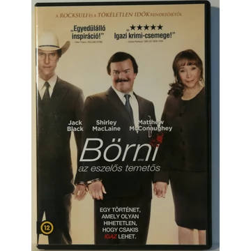 Börni, az eszelős temetős - Jack Black, Shirley MacLaine, Matthew McConaughey - karcmentes DVD