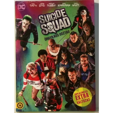 Suicide Squad - Öngyilkos osztag - duplalemezes, papírfeknis - DVD