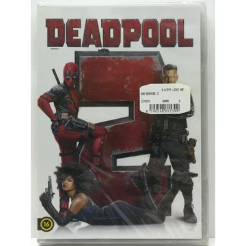 Deadpool 2 - Ryan Reynolds, Josh Brolin - új, fóliás DVD
