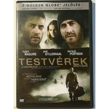 Testvérek - Tobey Maguire, Jake Gyllenhaal, Natalie Portman - karcmentes DVD
