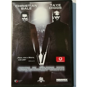 Equilibrium - Gyilkos nyugalom - Christian Bale  - DVD