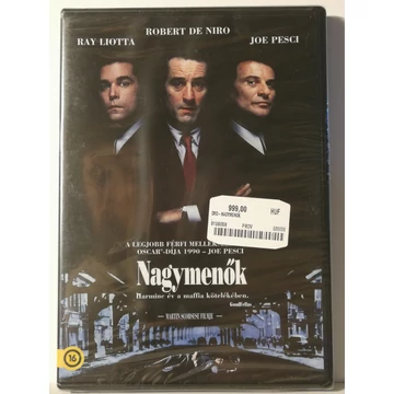 Nagymenők - Martin Scorsese filmje - új, fóliás DVD