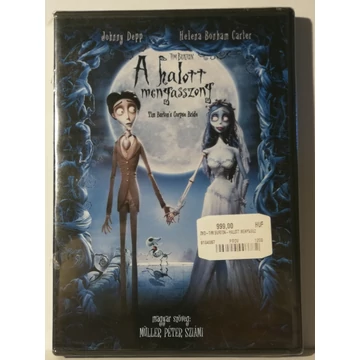 A halott menyasszony - Tim Burton animációs filmje - új, fóliás DVD