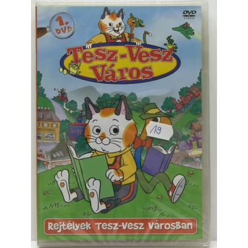 Tesz-vesz város 1. - Rejtélyek Tesz-vesz városban - új, fóliás