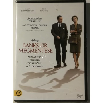 Banks úr megmentése - Emma Thompson, Tom Hanks - új, fóliás DVD