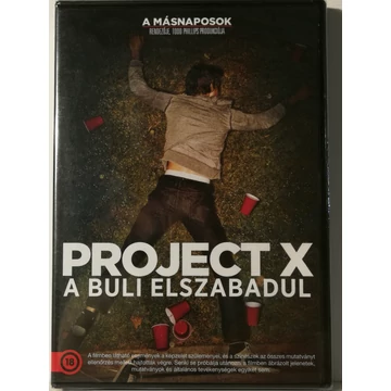 Project X - A buli elszabadul - új, fóliás DVD