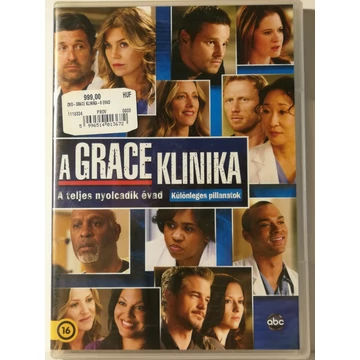 A Grace klinika 8. - A teljes nyolcadik évad - új, fóliás DVD