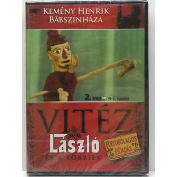 Vitéz László és a többiek - 2. DVD - új, fóliás