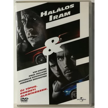 Halálos iram - Paul Walker, Vin Diesel, Michelle Rodriguez, Jordana Brewster - DVD