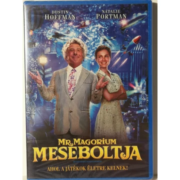Mr. Magorium meseboltja - Dustin Hoffman, Natalie Portman, Jason Bateman - új, fóliás DVD