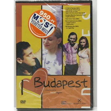 I Love Budapest - Csányi Sándor, Pokorny Lia - új, fóliás DVD