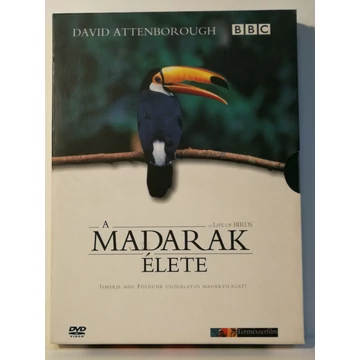 A madarak élete - BBC - David Attenborough - papírfeknis digibook - 3 DVD