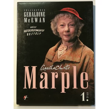 Agatha Christie: Marple 1. - A teljes első évad - 4 DVD - papírfeknis digipack