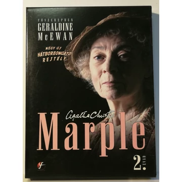 Agatha Christie: Marple 2. - A teljes második évad - 4 DVD - papírfeknis digipack