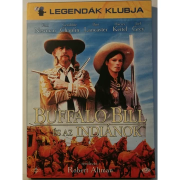 Buffalo Bill és az indiánok - papírfeknis, Legendák Klubja kiadás - DVD