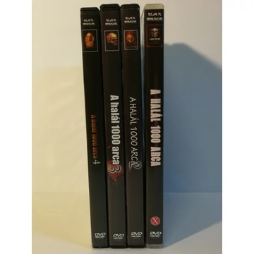 A halál 1000 arca 1, 2, 3 és 4. rész - karcmentes DVD