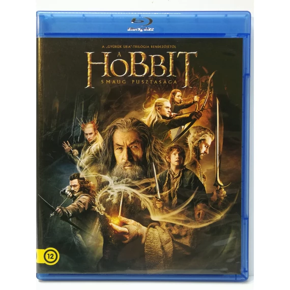 A hobbit: Smaug pusztasága - Blu-ray