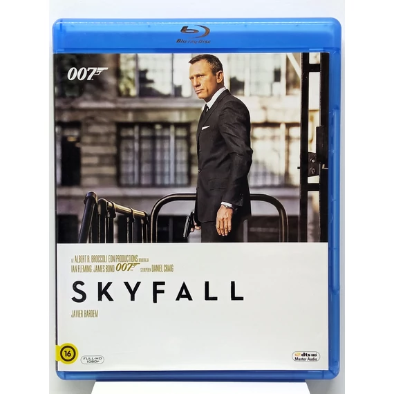 James Bond 007 - Skyfall - Daniel Craig, Judi Dench - karcmentes Blu-ray