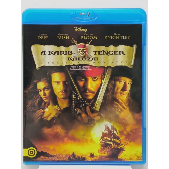 A Karib-tenger kalózai: A Fekete Gyöngy átka - karcmentes Blu-ray