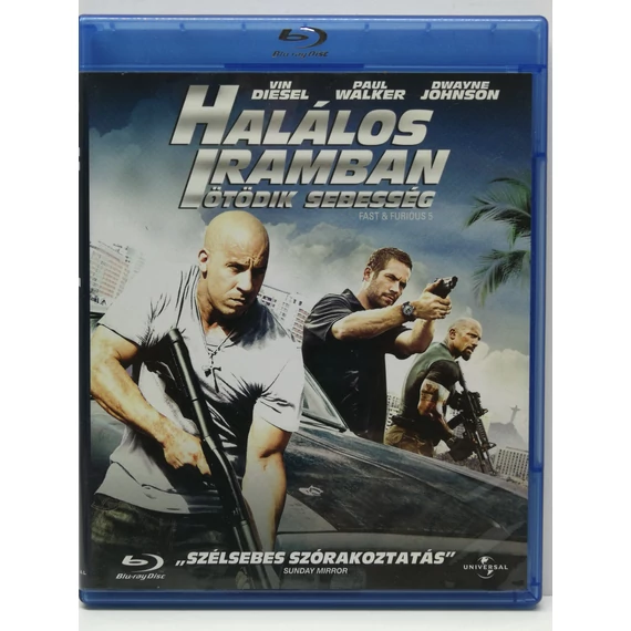 Halálos Iramban - Ötödik sebesség - Blu-ray