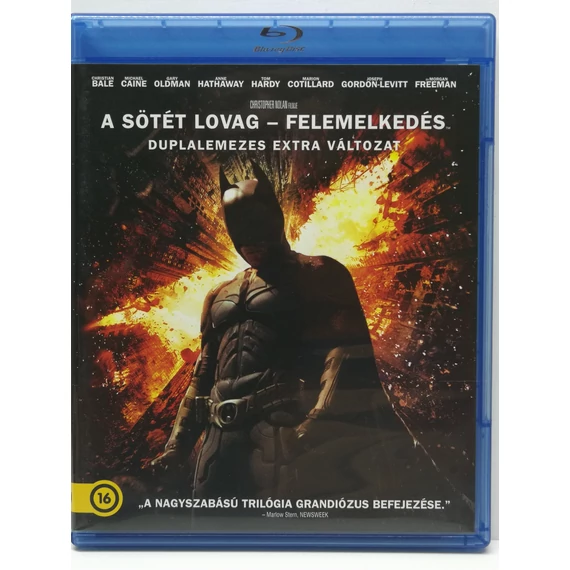 A sötét lovag: Felemelkedés - Christopher Nolan filmje - duplalemezes Blu-ray
