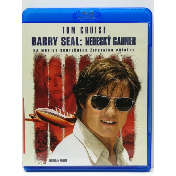 Barry Seal: A beszállító - Tom Cruise - szinkronos, külföldi kiadású, karcmentes Blu-ray