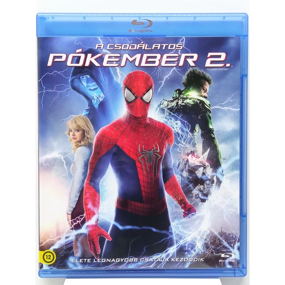 A csodálatos Pókember 2. - Andrew Garfield, Emma Stone - karcmentes Blu-ray