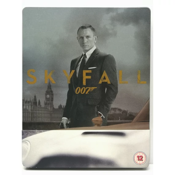 James Bond 007 - Skyfall - angol kiadás - steelbook, DVD + Blu-ray