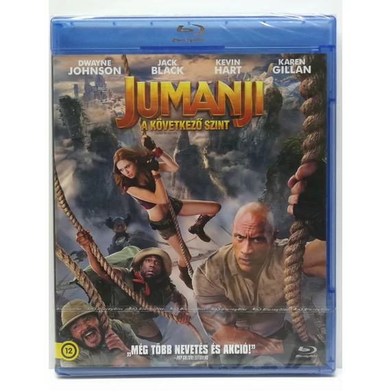 Jumanji - A következő szint - új, fóliás Blu-ray