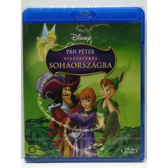 Pán Péter - Visszatérés Sohaországba - új, fóliás Blu-ray
