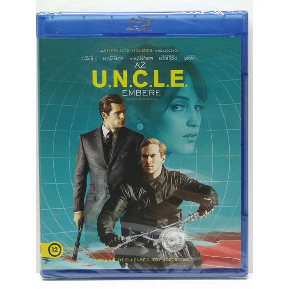 Az U.N.C.L.E. embere - Alicia Vikander, Henry Cavill, Armie Hammer - új, fóliás Blu-ray