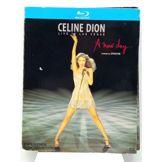 Celnie Dion - A New Day... Live In Las Vegas - duplalemezes, karcmentes Blu-ray