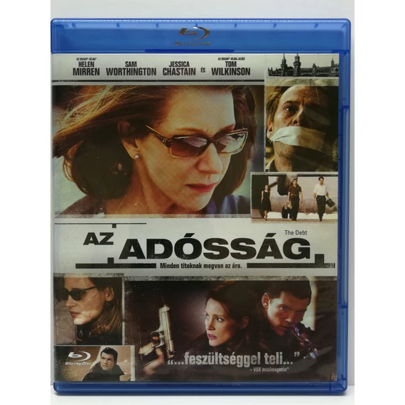 Az adósság - Jessica Chastain, Helen Mirren - Blu-ray