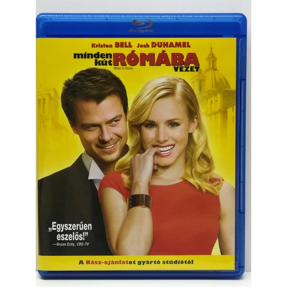 Minden kút Rómába vezet - Kristen Bell, Josh Duhamel - karcmentes Blu-ray