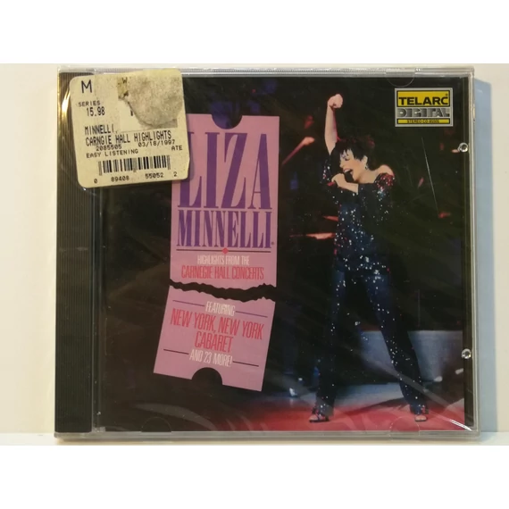Liza Minelli - Highlights from the Carnegie Hall Concerts - új, fóliás CD