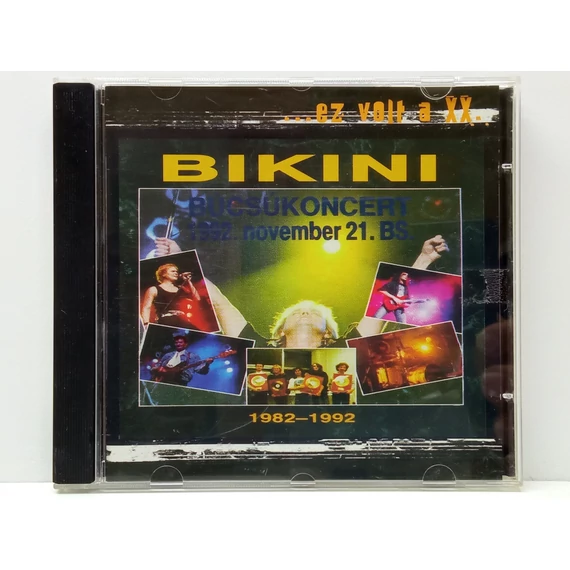 Bikini - Búcsúkoncert - CD