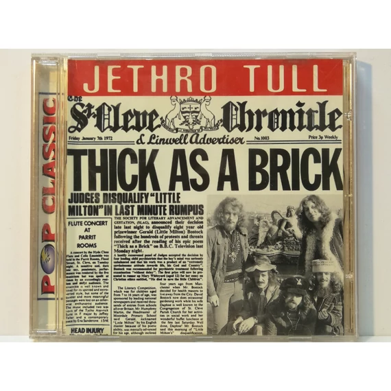 Jethro Tull - Thick As A Brick - CD