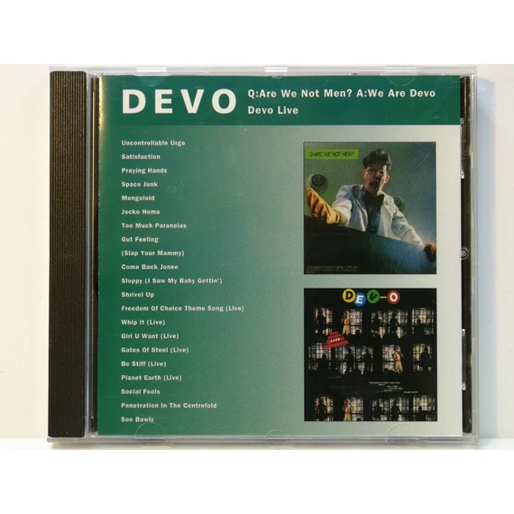 Devo - Q: Are We Not Men? A: We Are Devo / Devo Live - CD